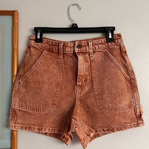 Universal Thread High Waist Rust Shorts